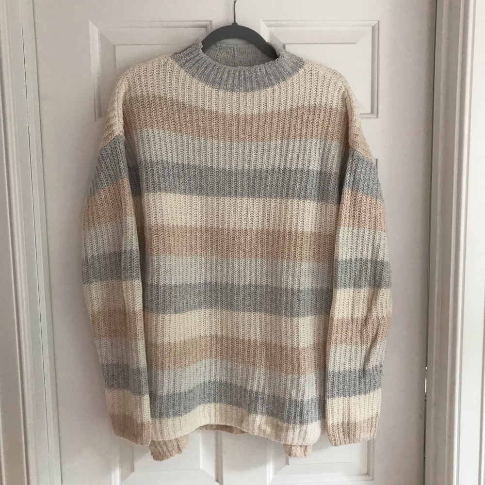 Gap Striped Knit Sweater